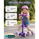 thumbnail image 5 of Ruedas Kick Scooter Gotrax KS3 para niños con iluminación LED, color morado, 5 of 9