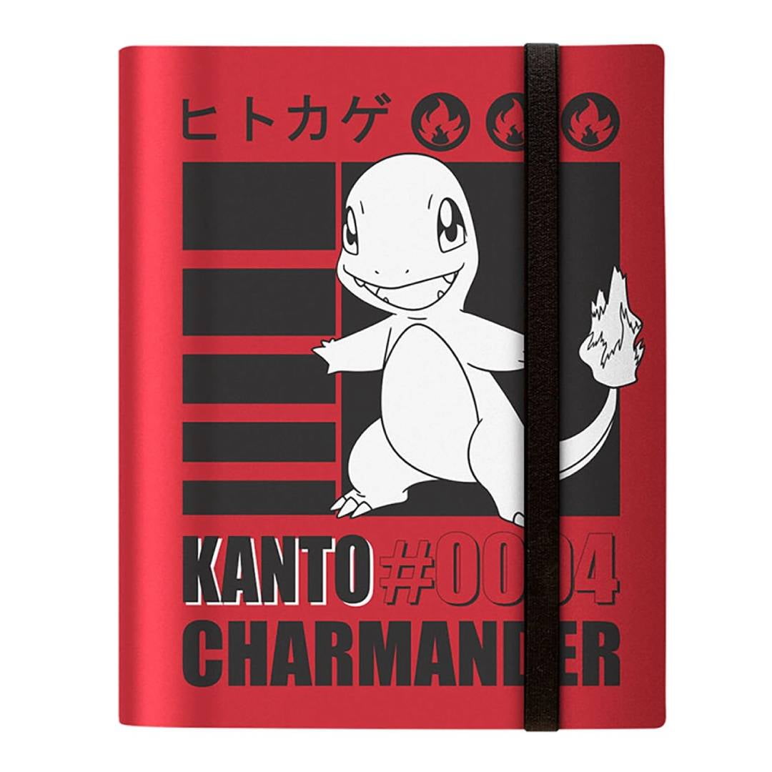 Ultra Pro - Carpeta Ultrapro 9-pocket Pokemon Charmander, 180 Slots