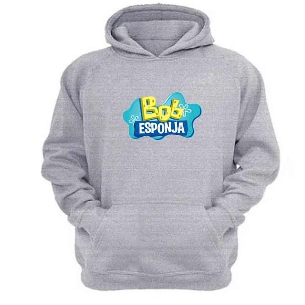 Genérico - Polerón Canguro Esponja Amarillo Gris Claro Talla L Unisex