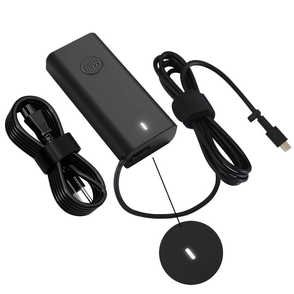 Cargador para laptop Eafinesy 65W USB-C para Dell Latitude