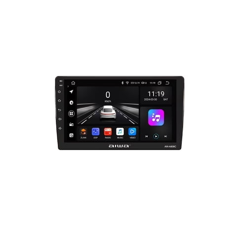Aiwa - Radio De Auto Slim Android 2 Din Hd 9"" 2Gb Ram Wifi