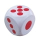thumbnail image 1 of Dados De Espuma, Cubos De Dados Grandes De 5,9 Pulgadas Para Niños Y Niñas, Regalos Y Suministros Para Fiestas, Color Blanco, 1 of 5