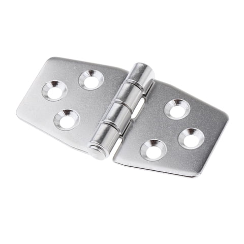 Magideal - Bisagra Para Barcos, Bisagras Para Barcos Marinos, Bisagra De Acero Inoxidable Fundido Resistente Con 6 Orificios, Bisagra De Puerta Para Tragaluz, Es