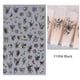 thumbnail image 1 of Laser Three-dimensional Nail Stickers Nail Decoration Butterfly Nai 3d New Bronzing Nail Sticker Beauty And Health Manicure, 1 of 3