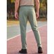 thumbnail image 3 of INSPIRE CHIC Pantalones de chándal ligeros para hombre con bolsillos con cremallera para correr y gimnasio, XL Verde, 3 of 5