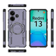 thumbnail image 4 of Funda FOXDOCK para Xiaomi Redmi 13 4G , magnética, resistente a golpes, con soporte, unisex, carga inalámbrica, 4 of 4