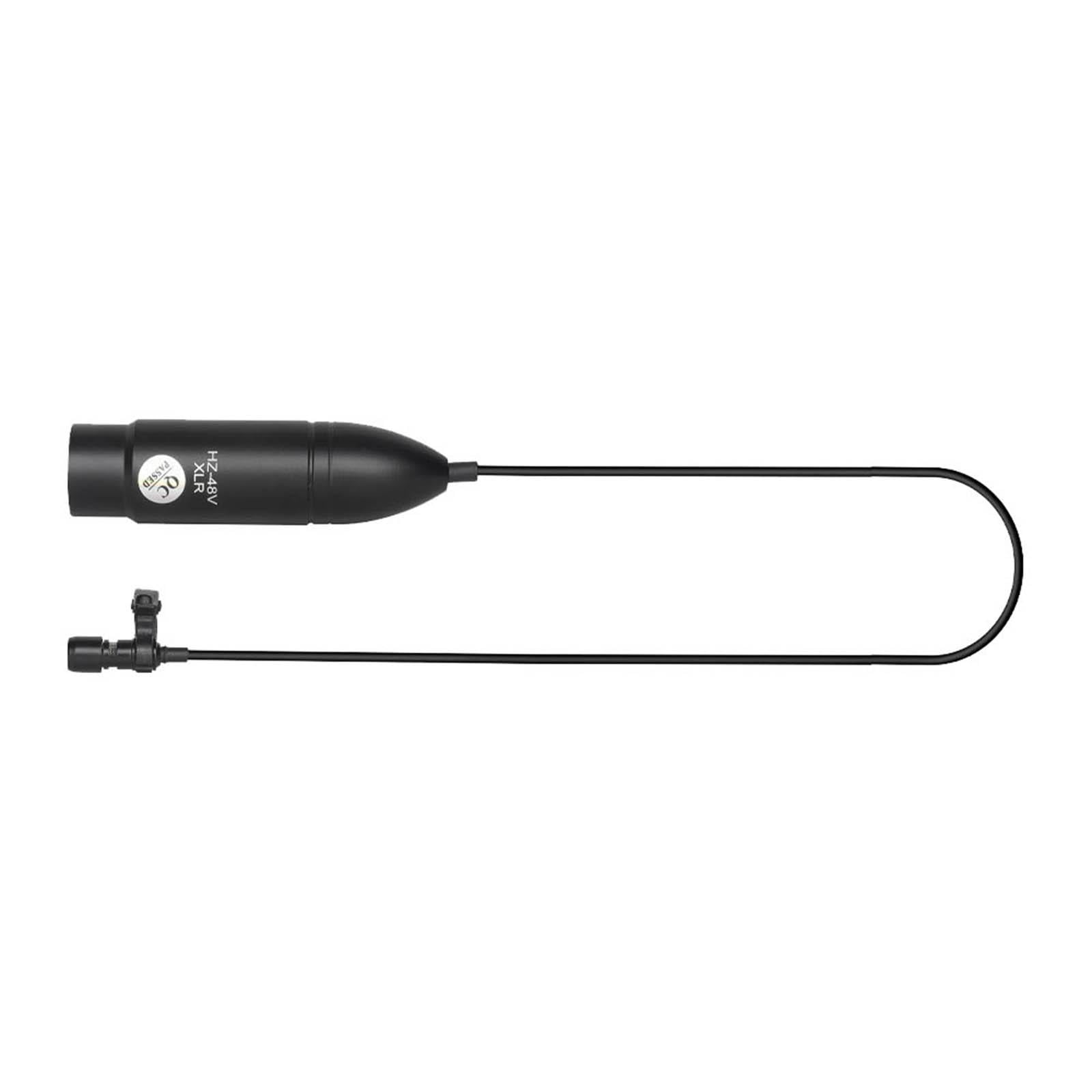 Bothyi - Micrófono De Solapa Micrófono Resistente Con Clip De Cuello Xlr Para Bloquear El Ruido Podcaster 3 M