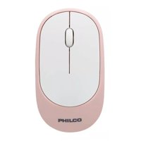 Philco - Mouse Inalambrico Usb Silencioso 3 Botones Rosado