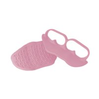 Ioensy - 1 Par De Empuñaduras Para Levantamiento De Pesas, Agarres De Gimnasio Para Peso Muerto, Fitness, Calistenia, Color Rosa