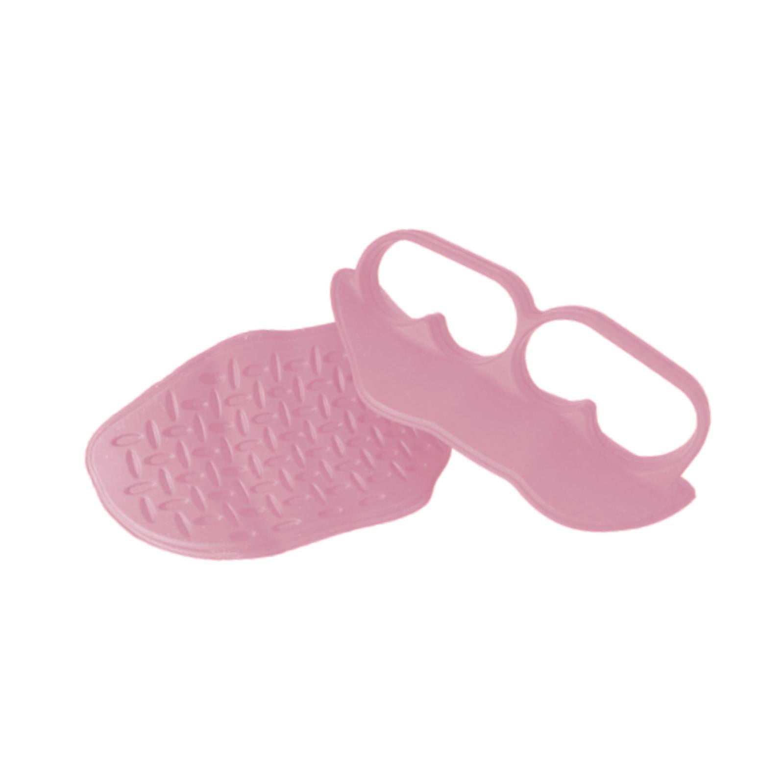 Ioensy - 1 Par De Empuñaduras Para Levantamiento De Pesas, Agarres De Gimnasio Para Peso Muerto, Fitness, Calistenia, Color Rosa