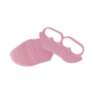 Ioensy - 1 Par De Empuñaduras Para Levantamiento De Pesas, Agarres De Gimnasio Para Peso Muerto, Fitness, Calistenia, Color Rosa