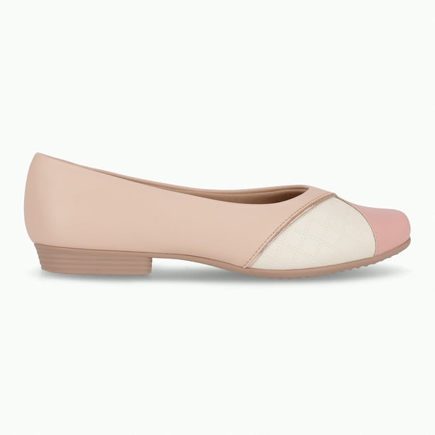 Ballerina Mujer Rosado/Blanco Raquel Piccadilly
