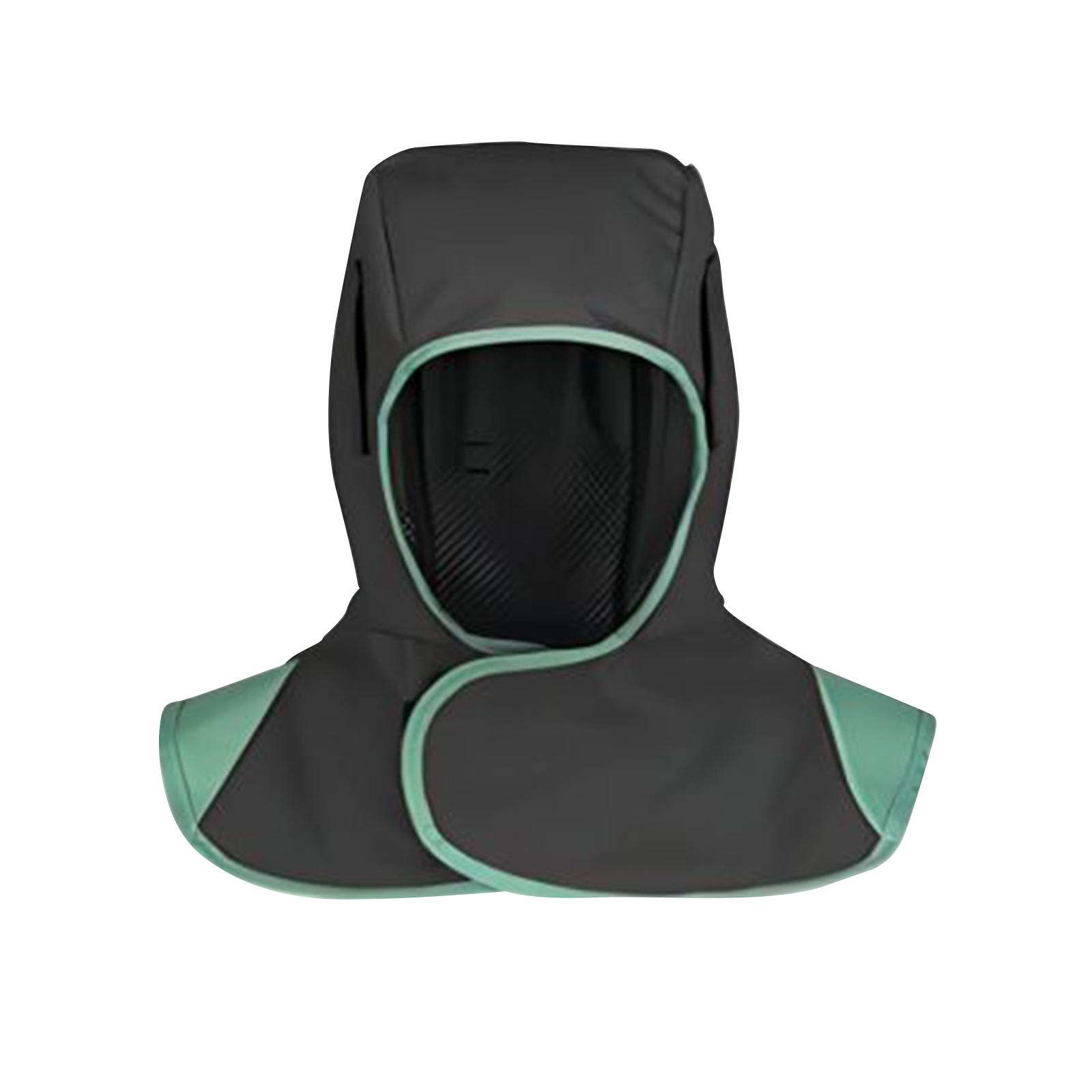 Ioensy - Capucha De Soldadura De Protección Completa Lavable Para Gorra De Soldador Protección De La Piel De La Capucha Negra