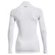 thumbnail image 5 of Camiseta Under Armour Authentics con cuello redondo para mujer, blanco/negro, 5 of 7