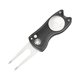 thumbnail image 4 of Golf Pitch Divot Repair Limpiador De Ranuras De Marcador De Bola Switchblade Negro, 4 of 5