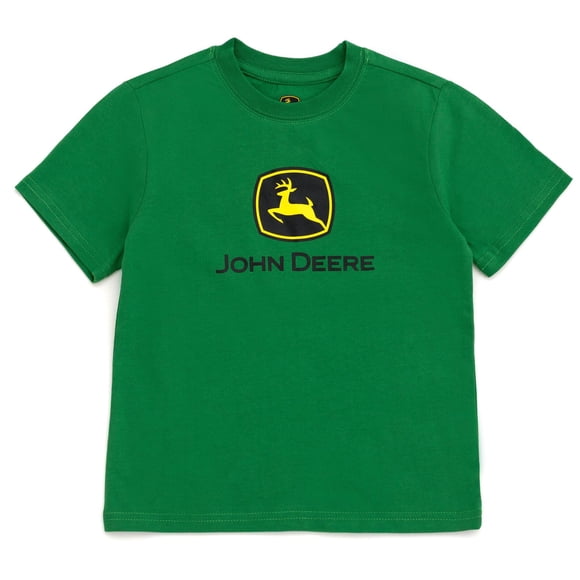 Camiseta John Deere con el logotipo de Little Boys, verde, 5 unidades, a juego