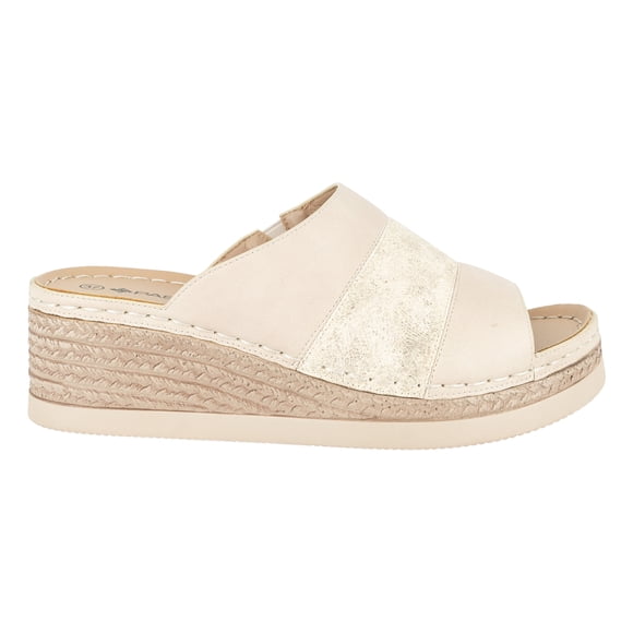 Sandalia Mule Solin Beige Passer
