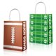 thumbnail image 1 of Bolsas de fiesta Lesnala 15 × 8 × 21 cm Tema fútbol – 16 uds, 1 of 7