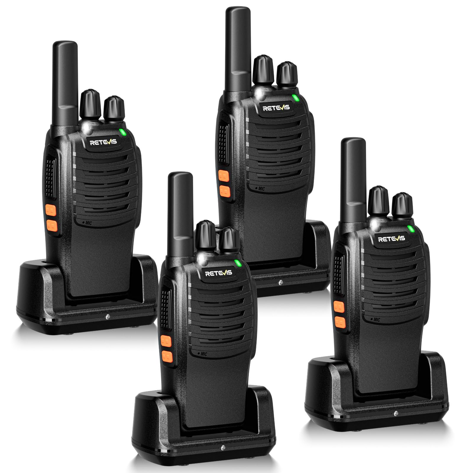 Walkie-Talkies Retevis H-777 Recargables, Radio Bidireccional De Largo Alcance