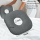 thumbnail image 3 of Almohada perforadora Wuronsa para personas que duermen de lado con orificio para la oreja, 3 of 7