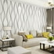 thumbnail image 3 of 1 Roll Modern 3D Wallpaper Water Ripple Nonwoven Wallpaper Home Decor TV Background Wallpaper Wall Sticker Living Room Home Decor, 3 of 4