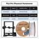 thumbnail image 4 of Filamento para impresora 3D 3DHojor PLA Pro, 1,75 mm, blanco, 1 kg, 4 of 7