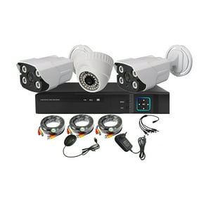 Vipa - Kit 3 Cámaras De Seguridad Mixto Hd 1Mp - M34L