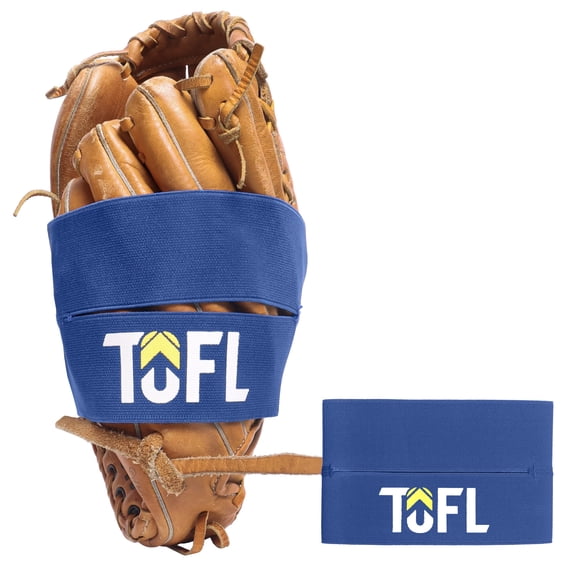 Guante de béisbol TOFL Premium con forma de banda elástica, casillero