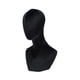 thumbnail image 3 of Soporte De Exhibición De Pelucas Organizador De Accesorios Para Auriculares Cabeza De Maniquí Busto De Hombro Negro, 3 of 5