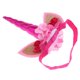 thumbnail image 1 of unicornio cuerno oreja diadema flor cosplay hairband para ni?os fiesta rosa, 1 of 5
