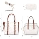 thumbnail image 2 of Set de monedero Montana West, bolso tipo cartera de piel para mujer, 2 of 3