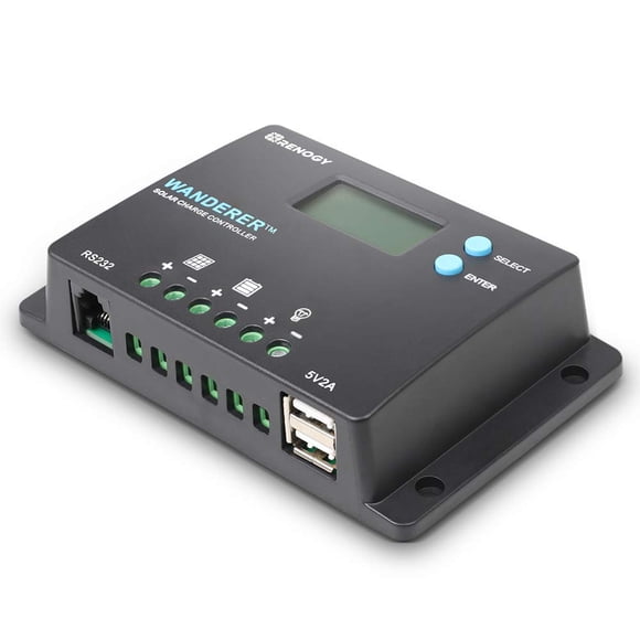 Controlador de carga solar Renogy Wanderer 10A 12V/24V PWM