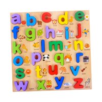 Bothyi - Alfabeto Rompecabezas Rompecabezas Educativo Temprano Juguete Regalos Niñas Y Niños Niños Minúsculas