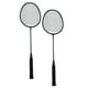 thumbnail image 3 of Juego De 2 Raquetas De Bádminton Ligeras Para Principiantes, Accesorios Para El Patio Trasero, Color Negro, 3 of 5