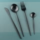 thumbnail image 2 of XmhyTop Juego de Cubiertos de Cocina de 24 Piezas, Inoxidable, Color Negro, Ideal para Hogares y Eventos, 2 of 5