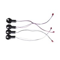 Bothyi - 4 Piezas De Motor De Drones Y Asiento De Motor, Componentes De Motor De Drones Rc Para E88