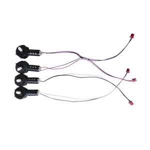 Bothyi - 4 Piezas De Motor De Drones Y Asiento De Motor, Componentes De Motor De Drones Rc Para E88