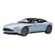 thumbnail image 1 of Autoart Aston Martin DB11 Q Azul Frosted Glass con techo negro a escala 1/18, 1 of 9