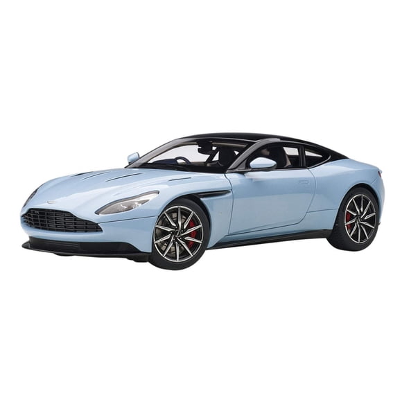 Autoart Aston Martin DB11 Q Azul Frosted Glass con techo negro a escala 1/18