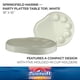 thumbnail image 2 of Plato de mesa para fiestas Springfield Marine 1670009, 2 of 6