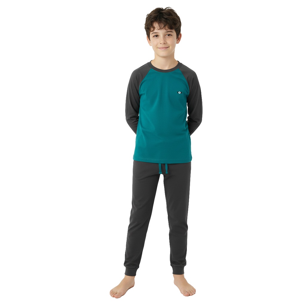 Top - Pijama Largo Niño Invierno Algodón C2