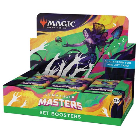 Set Master De Booster Box Magic The Gathering Commander
