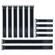 thumbnail image 1 of Correas para cables marca VELCRO, paquete a granel de 12, cierre reutilizable, 1 of 6