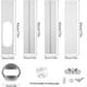 thumbnail image 2 of Kit Ventana Aire Acondicionado Portatil Manguera 15cm Ajustable, 2 of 3