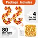 thumbnail image 2 of Guirnalda de Hojas de Arce KASZOO Pack 4 de 5.8 ft con 80 LED, 2 of 3
