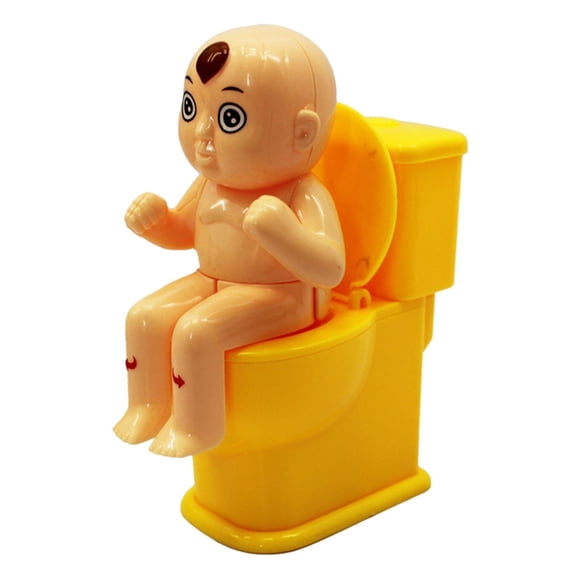 Juguete de broma clásico, juguete Squirt Boy, juguete de pulverización de agua para inodoro para niños, para niños, mujeres, niñas y adultos