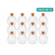 thumbnail image 1 of Pack 12 Botellas Vidrio Decorativas 200ml con Corcho Diseño Calabaza, 1 of 3