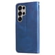 thumbnail image 2 of Funda tipo cartera para Samsung Galaxy S25 Ultra con bolsillo con cremallera y ranuras para tarjetas – Función de soporte Azul, 2 of 6