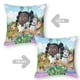 thumbnail image 2 of Dee y Amigos en Oz Fundas de almohada de terciopelo con tema, regalos de funda de almohada, decoración para el hogar, cojín de lanzar, regalo de cumpleaños para fans y parejas.56*56cm., 2 of 6