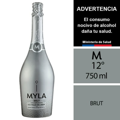 Espumante Brut 12° Botella 750 Ml Myla
